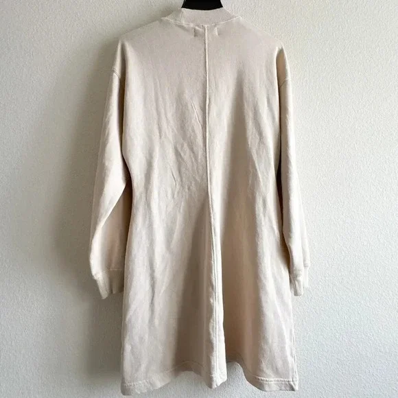 L Space Asher Dress Long Sleeve Short Cream Size Medium - Picture 9 of 13